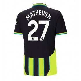 Manchester City Matheus Nunes #27 Borte skjorte 2024-25 Kortermet